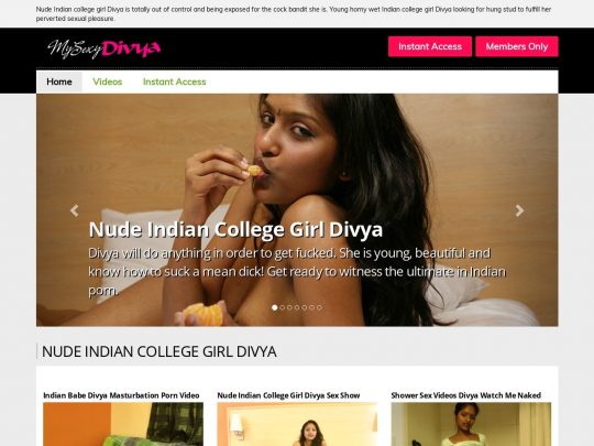 Indian Fucked Caption - My Sexy Divya - Indian College Girl |