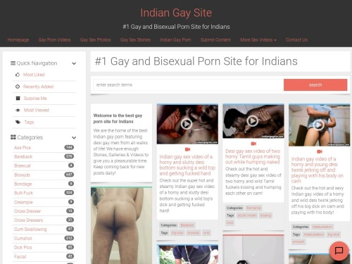 A Review Screenshot of Indian Gay Site