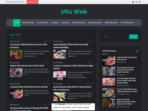 Review screenshot ulluweb.com