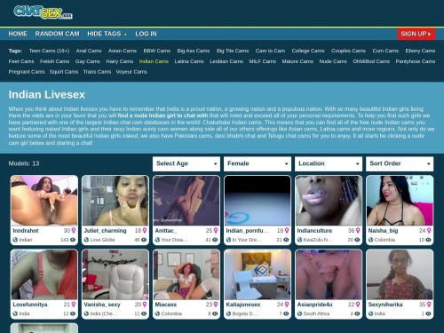 A Review Screenshot of Indian Porn Cams