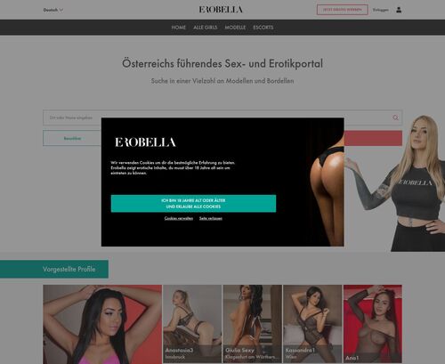 A Review Screenshot of Erobella Austria