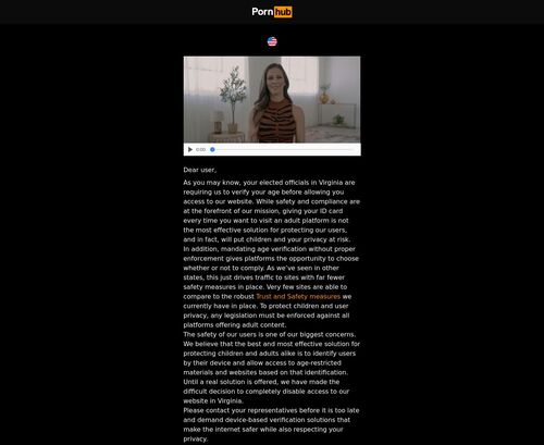 Review screenshot Pornhub.com