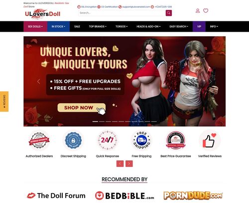 A Review Screenshot of ULoversDoll
