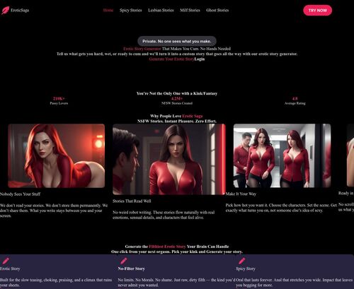 Review screenshot Eroticsaga.com